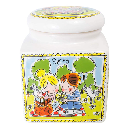 Blond Amsterdam Even Bijkletsen Voorraadpot Vier Seizoenen Lente