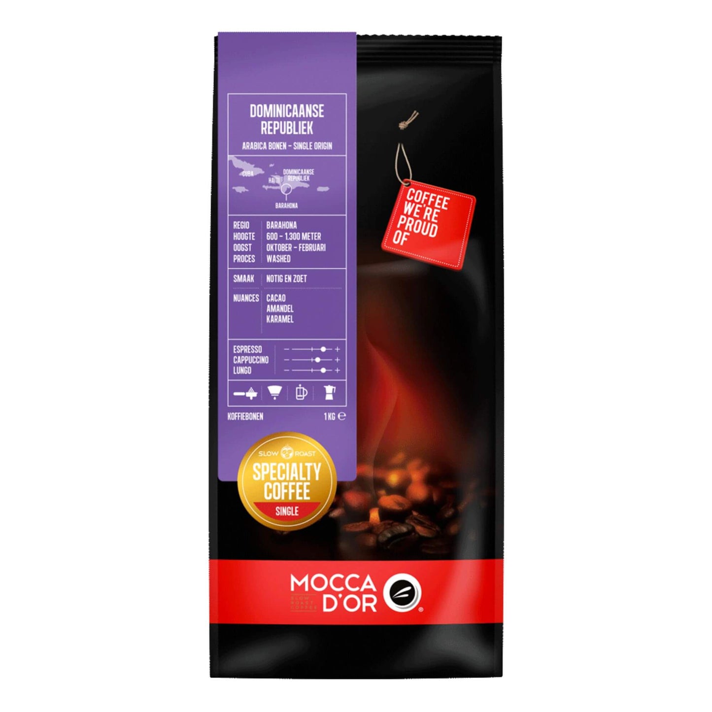Mocca D'or Dominicaanse Republiek koffiebonen