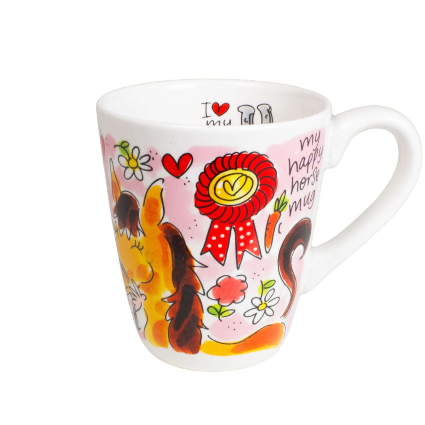 Blond Amsterdam Beker Horse Lover: Perfect voor paardenliefhebbers