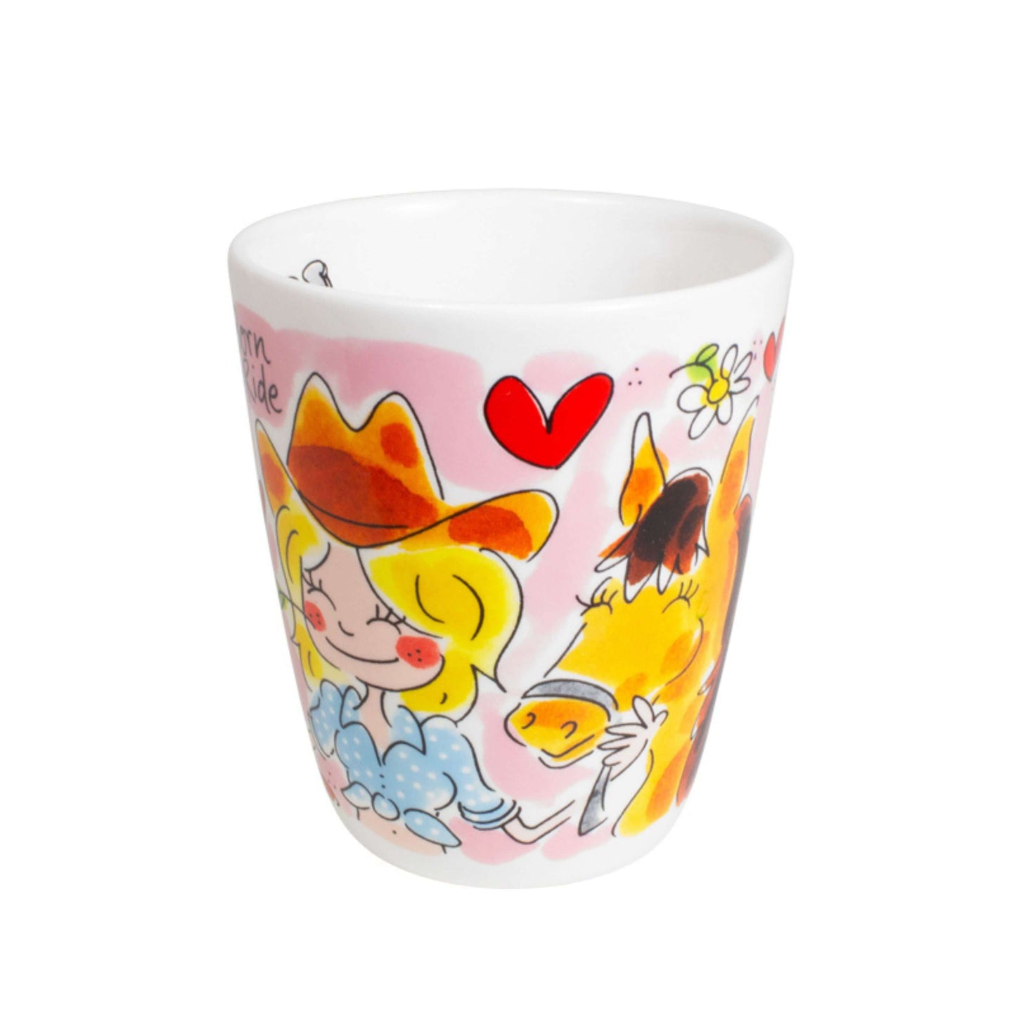 Blond Amsterdam Beker Horse Lover: Perfect voor paardenliefhebbers