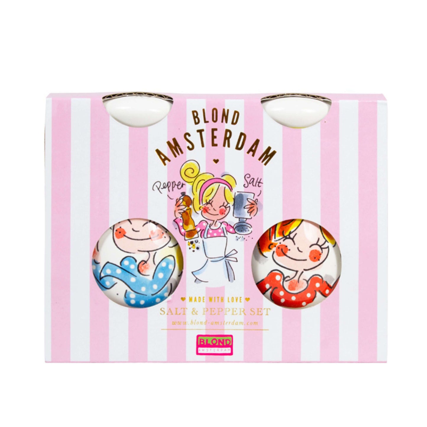Vrolijk Blond Amsterdam Peper- en Zoutstel