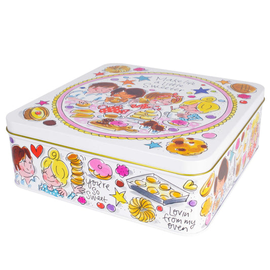 Houd jouw koekjes langer vers in het Blond Amsterdam koekblik Sweeter Life