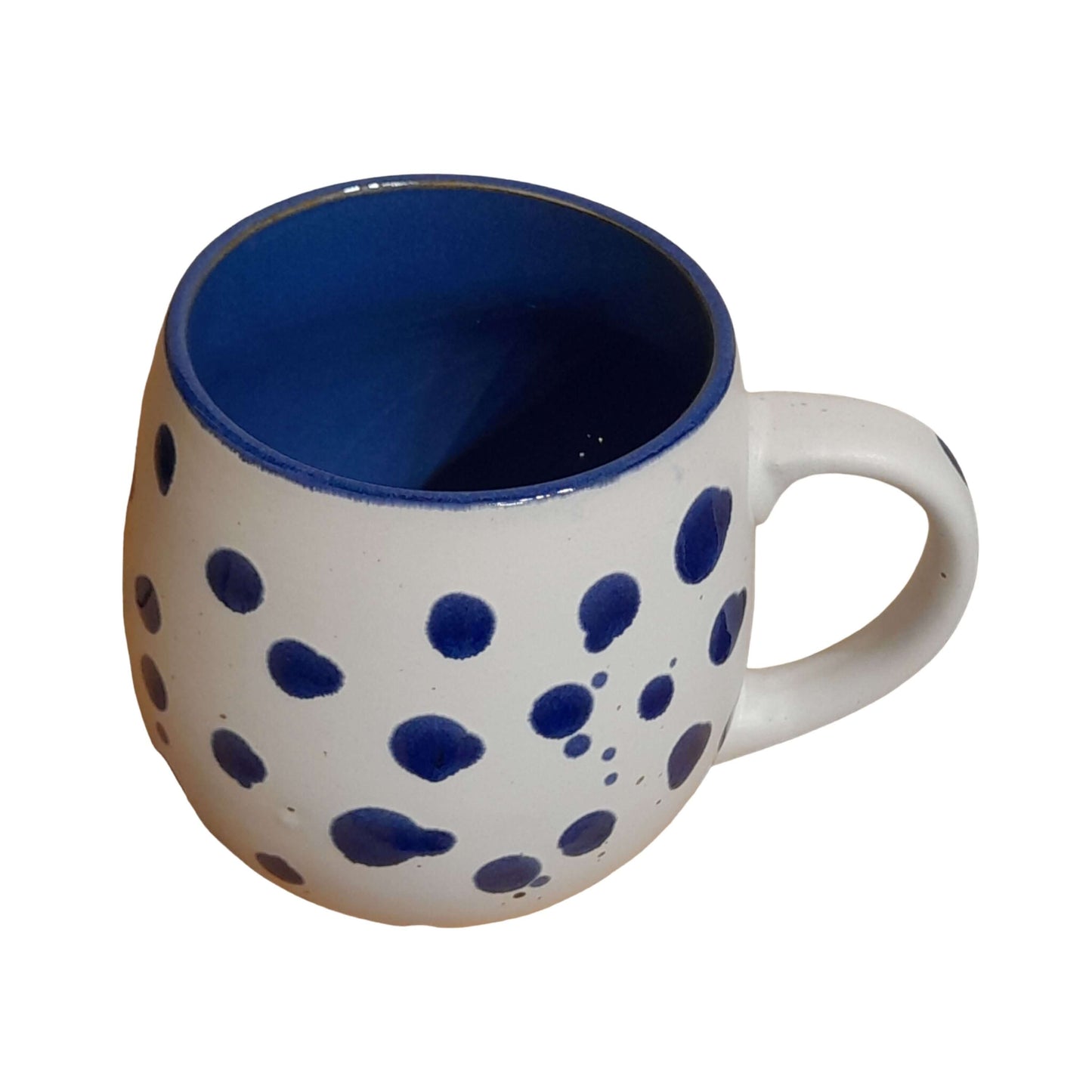 Grote Mok Kjell 480 ml ChaCult in blauwe binnenkant