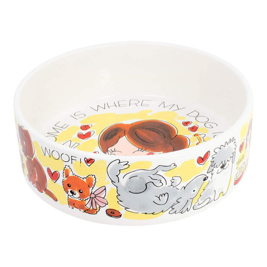 Blond Amsterdam Honden Voerbak Groot Woof