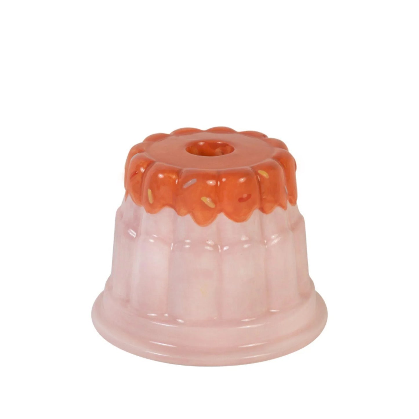 Kandelaar Blond Birthday Roze Pudding