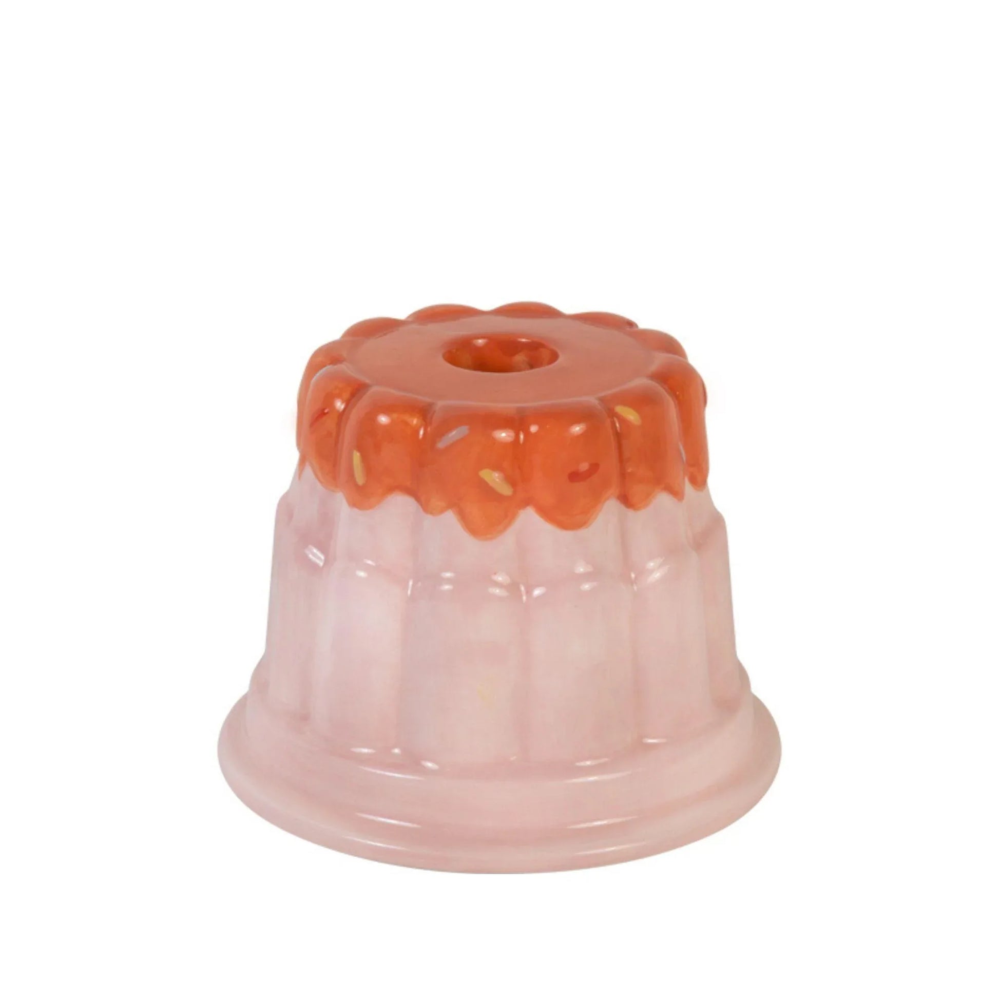 Kandelaar Blond Birthday Roze Pudding