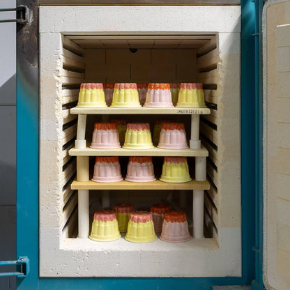 Kandelaar Blond Birthday Roze Pudding