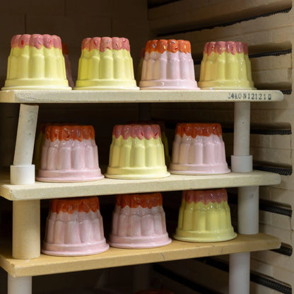 Kandelaar Blond Birthday Geel Pudding