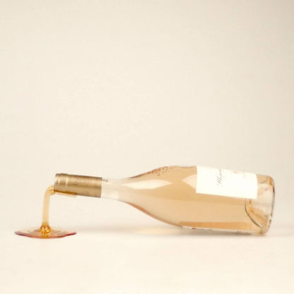 Wijnfleshouder Fall in Wine Rosé van zijnkant