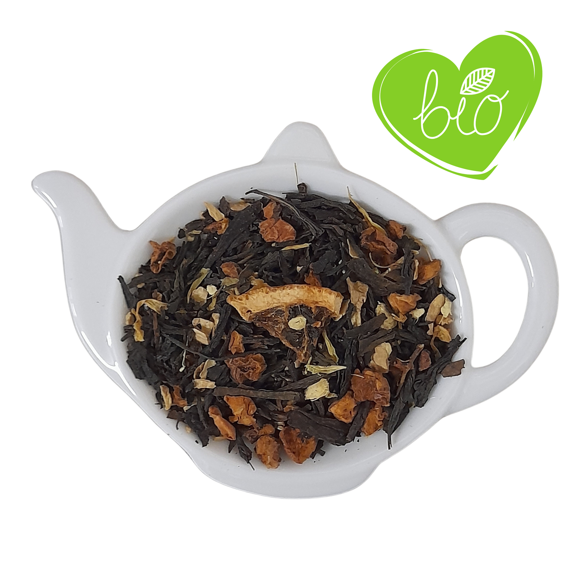 Zwarte Sencha Gember - Sinaasappel