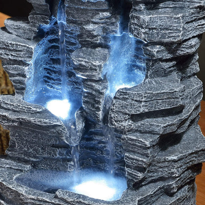 Binnenfontein met led-verlichting Nature Grand Canyon in detail